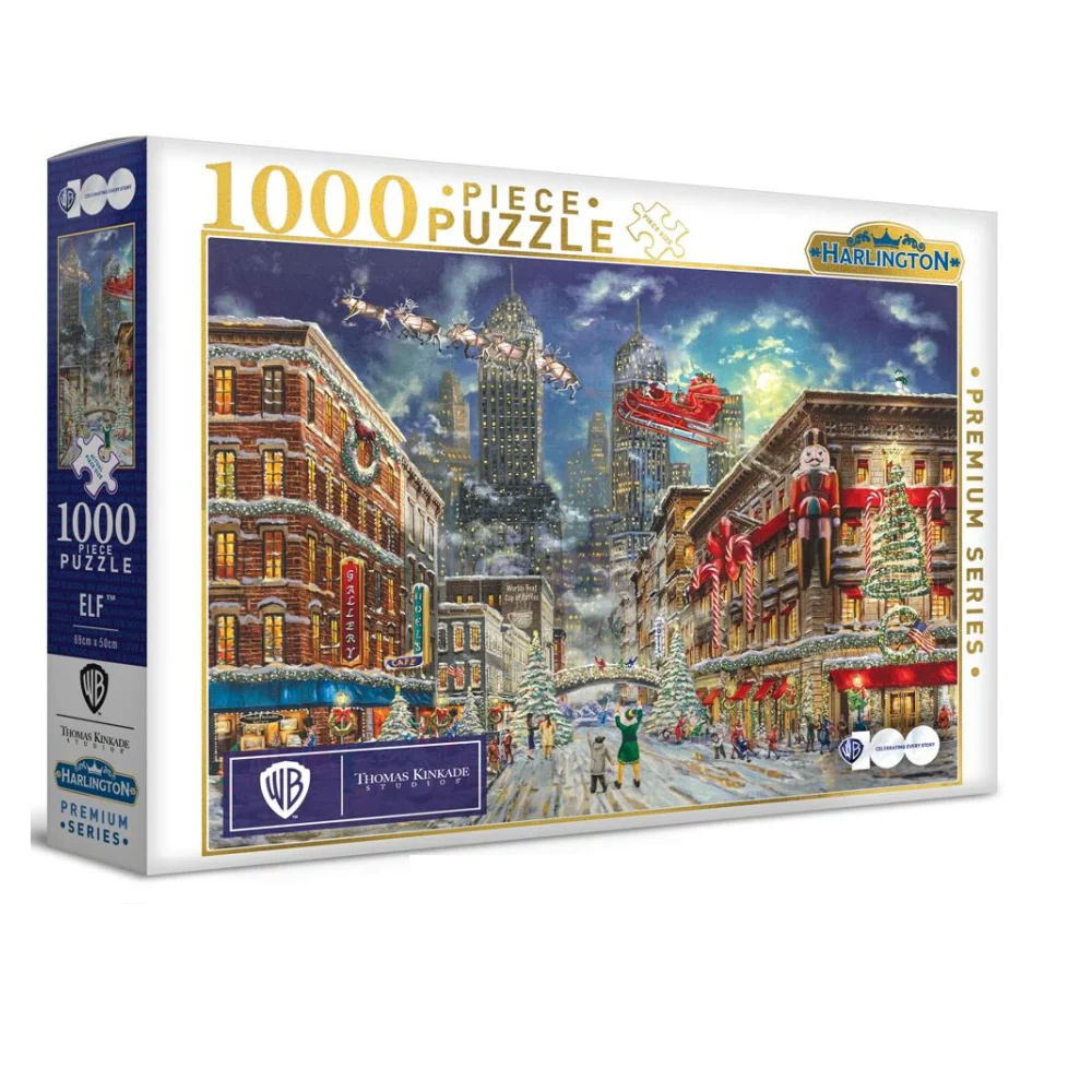 Harlington - Thomas Kinkade Elf 1000 Piece Jigsaw