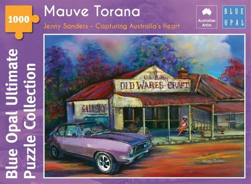 Blue Opal - Jenny Sanders Mauve Torana 1000 Piece Jigsaw