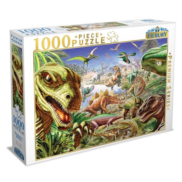 Tilbury - DinosaurÃ¢??s World 2 Puzzle 1000 Piece Jigsaw