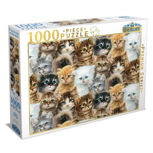 Tilbury - Kitten Collage Puzzle 1000 Piece Jigsaw