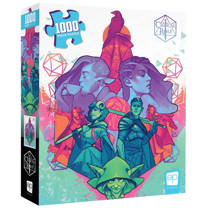 The OP Puzzle - Critical Role Mighty Nein 1000 Piece Jigsaw