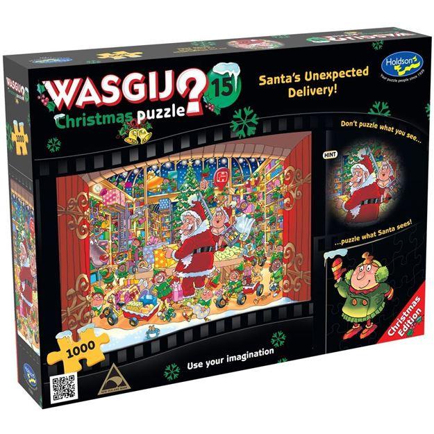 Wasgij? Xmas 15 - Santas Unexpected Delivery - 1000 Piece Jigsaw