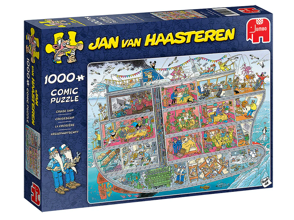 Jan Van Haasteren - Cruise Ship 1000 Piece Jigsaw
