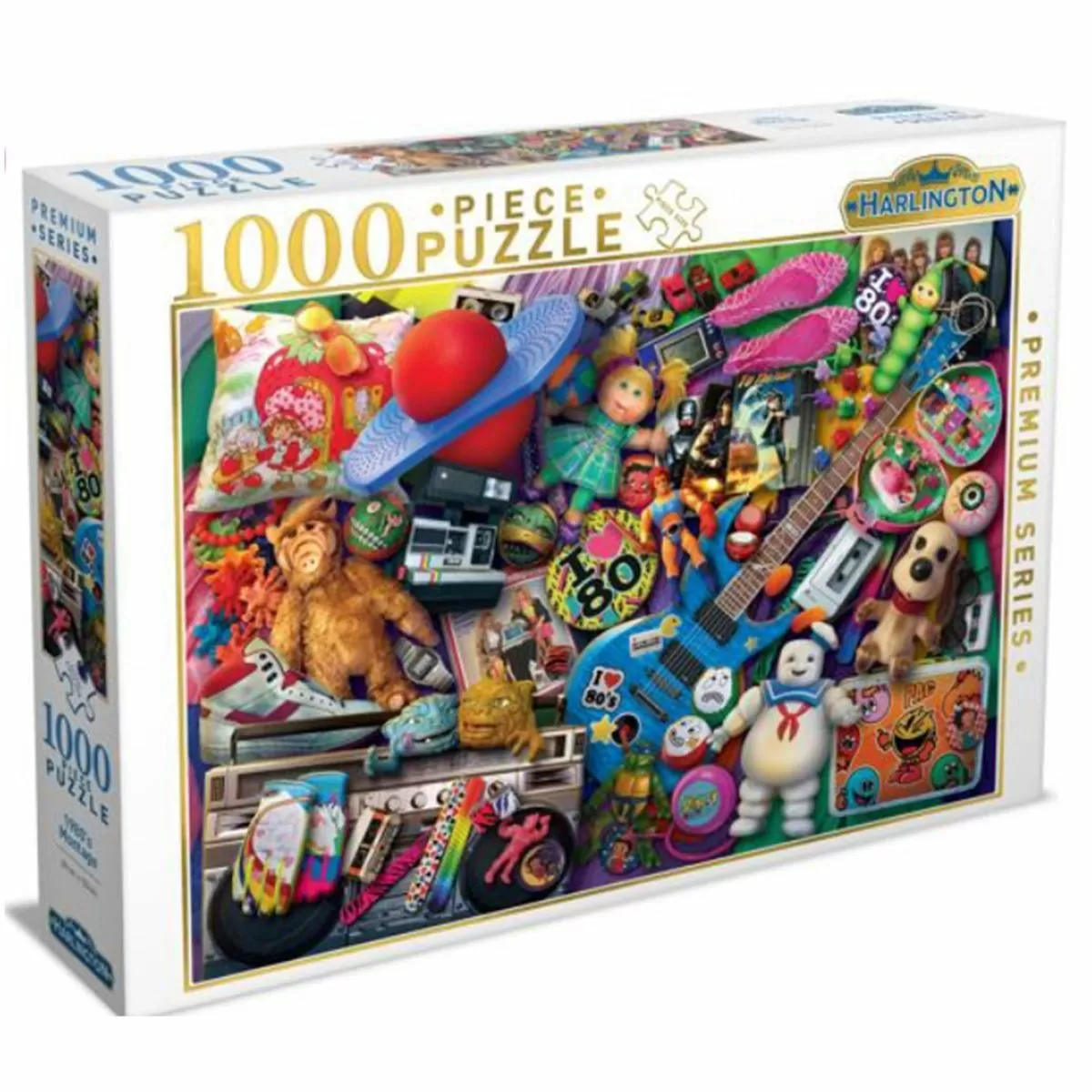 Harlington - 1980s Montage 1000 Piece Jigsaw