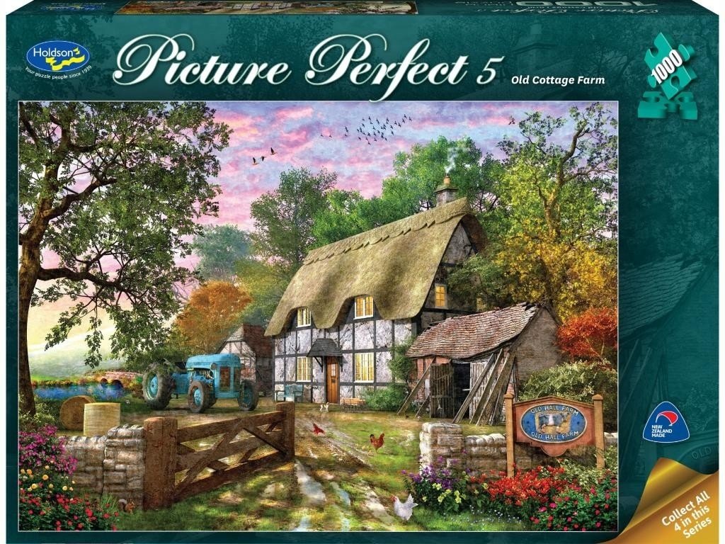 Holdson - Picture Perfect Cottage Farm 1000 Piece Jigsaw