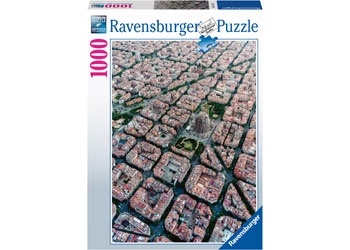 Ravensburger - Barcelona From Above - 1000 Piece Jigsaw
