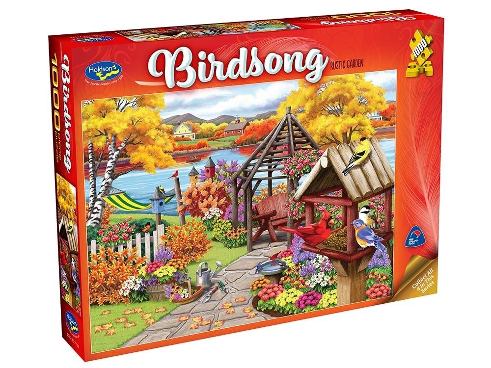 Holdson - Birdsong Rustic Garden 1000 Piece Jigsaw