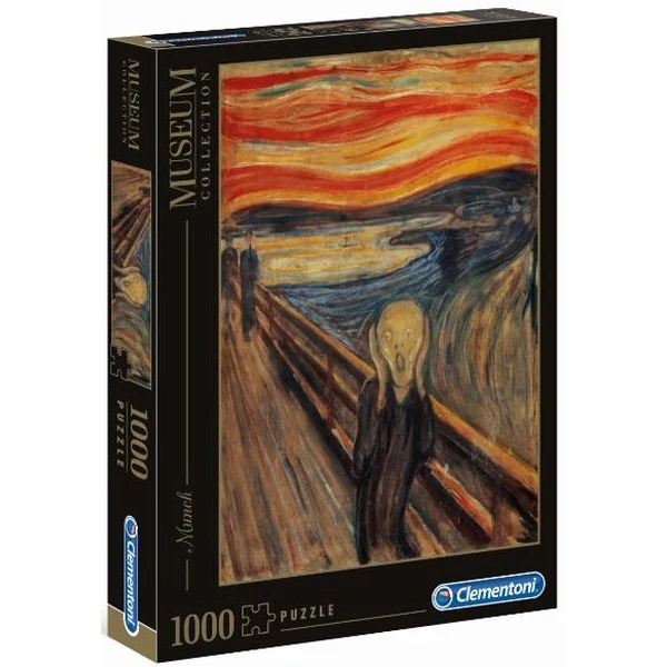 Clementoni - Museum Collection - Munch - The Scream 1000 Piece Jigsaw