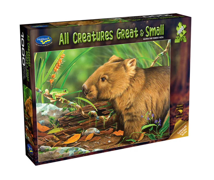 Holdson - All Creatures - Wombat 1000 Piece Jigsaw