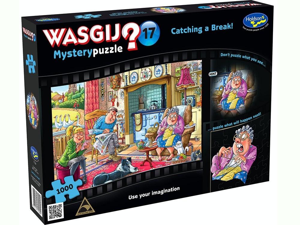 Wasgij? Mystery 17 - Catching A Break - 1000 Piece Jigsaw