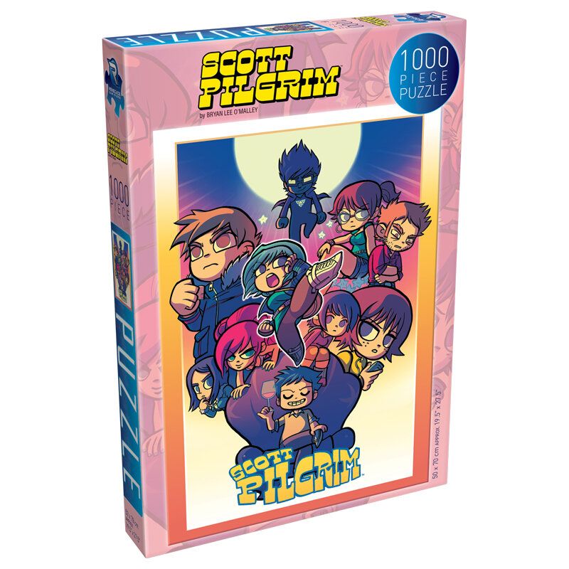 Renegade Puzzles: Scott Pilgrim #3: Movie Style Poster 1000 Piece Jigsaw