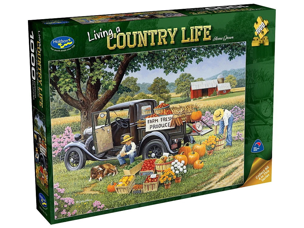 Holdson - Living A Country Life Homegrown 1000 Piece Jigsaw