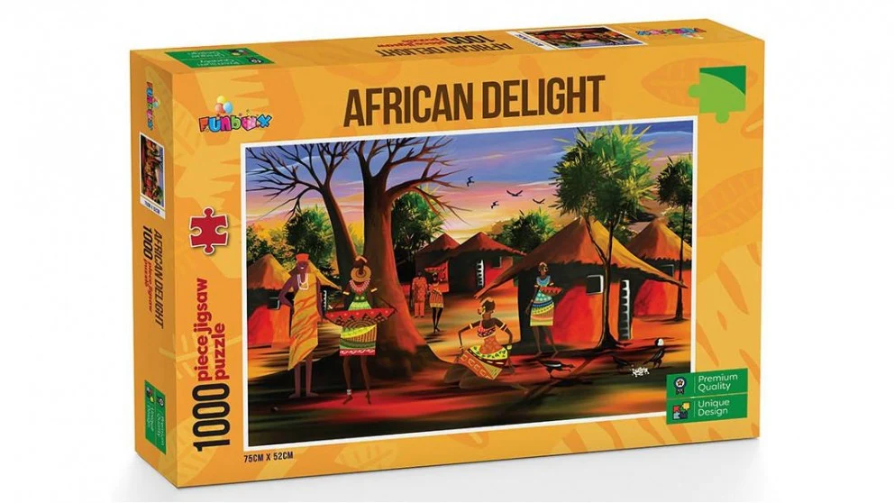 Funbox - African Delight 1000 Piece Jigsaw