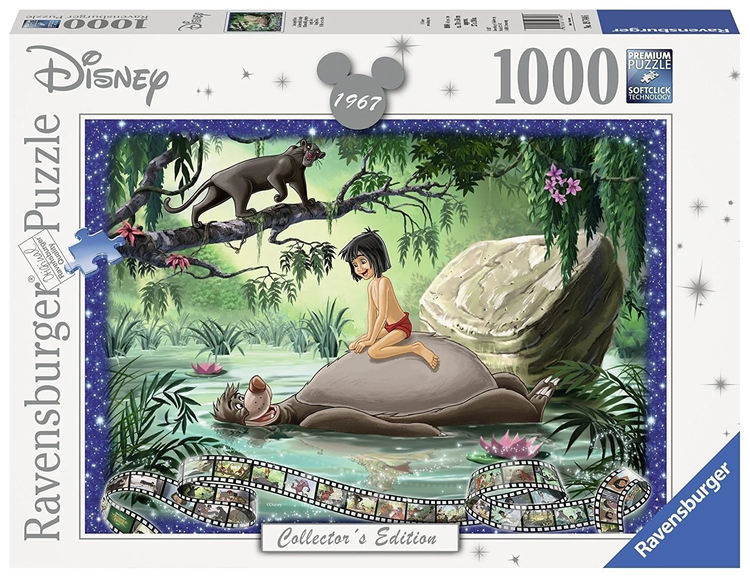 Ravensburger - Disney Moments Jungle Book - 1000 Piece Jigsaw
