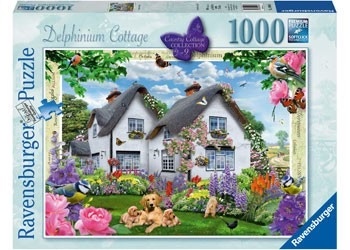 Ravensburger - Delphinium Cottage - 1000 Piece Jigsaw