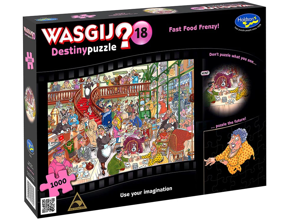 Wasgij? Destiny 18 - Fast Food Frenzy - 1000 Piece Jigsaw