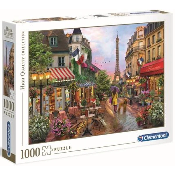Clementoni - Flowers in Paris 1000 Piece Jigsaw