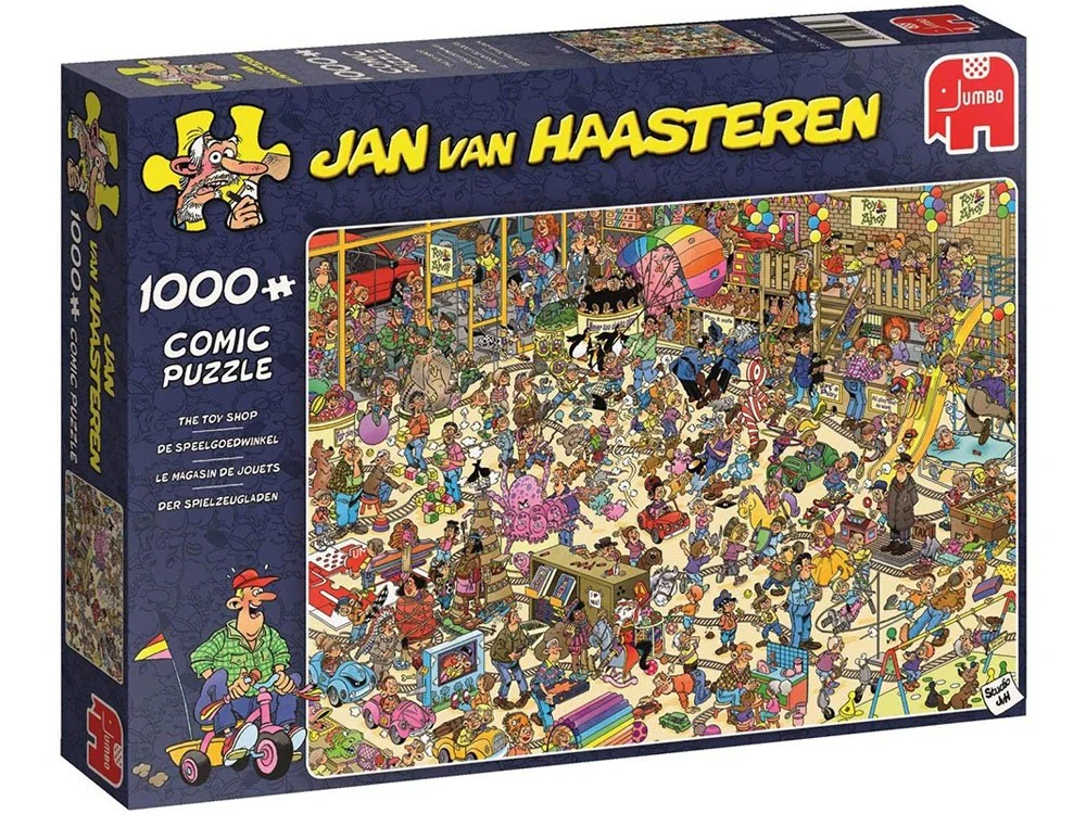 Jan Van Haasteren - The Toy Shop 1000 Piece Jigsaw