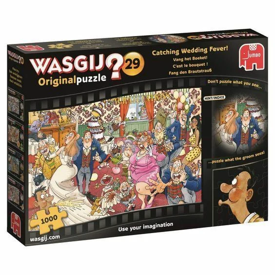 Wasgij? Original 29 - Catching Wedding Fever - 1000 Piece Jigsaw