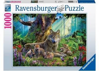 Ravensburger - Wolves in the Forest - 1000 Piece Jigsaw