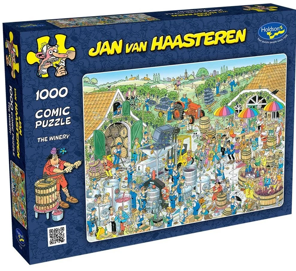 Jan Van Haasteren - The Winery 1000 Piece Jigsaw
