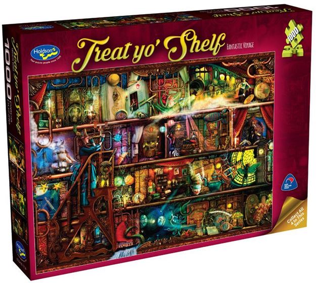 Holdson - Holdon Treat Yo Shelf Fantastic Voyage 1000 Piece Jigsaw