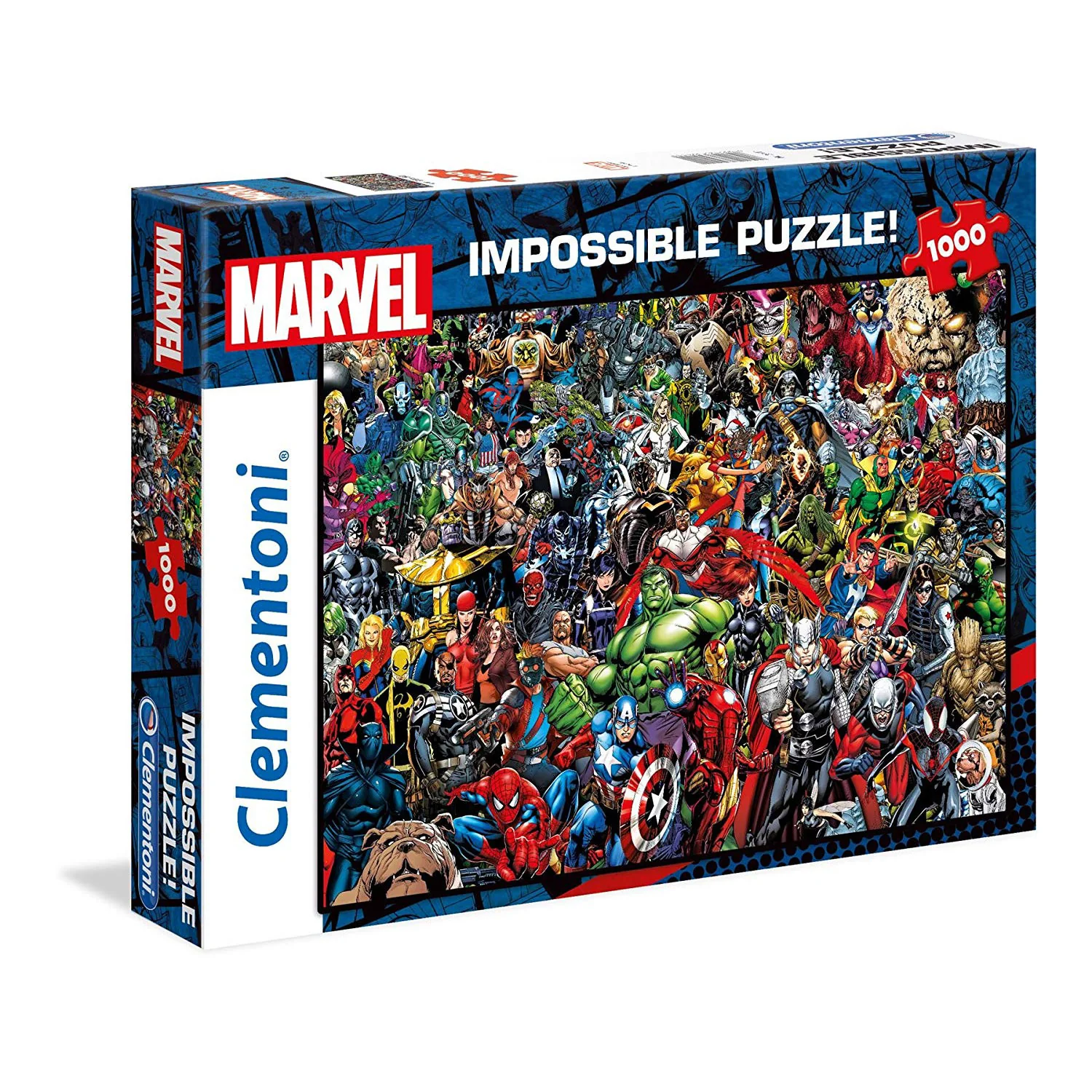 Clementoni - Impossible - Marvel 80 Years 1000 Piece Jigsaw