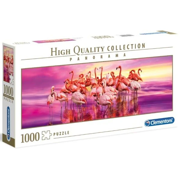 Clementoni - Panorama - Flamingo Dance 1000 Piece Jigsaw