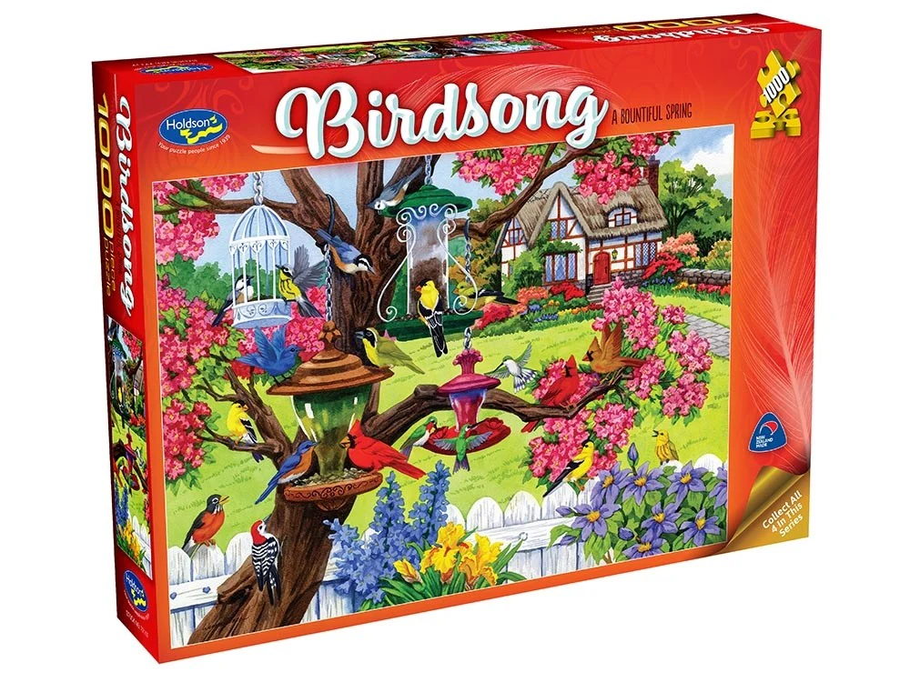 Holdson - Birdsong Bountiful Spring 1000 Piece Jigsaw
