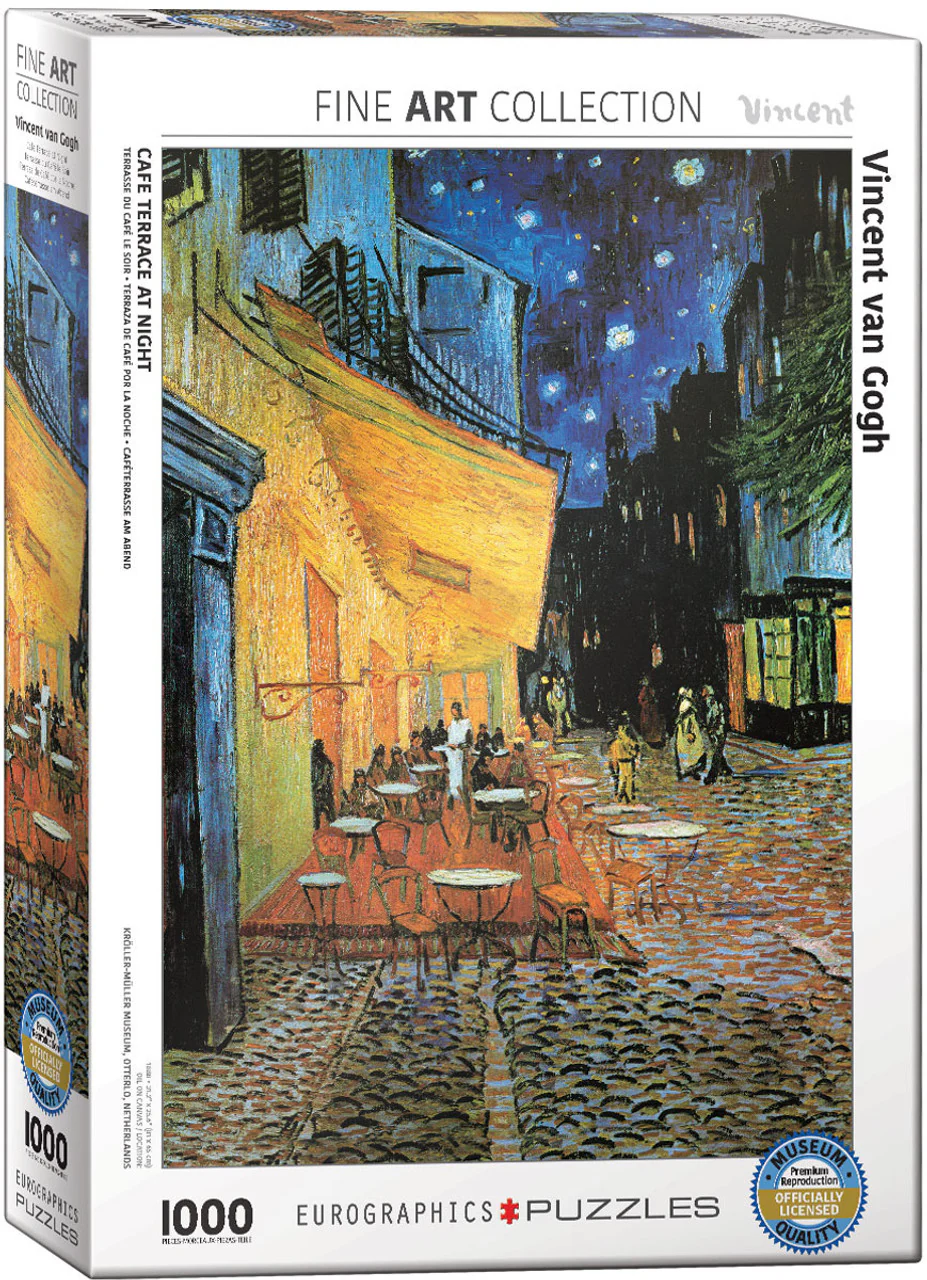Eurographics - Van Gogh Cafe At Night 1000 Piece Jigsaw