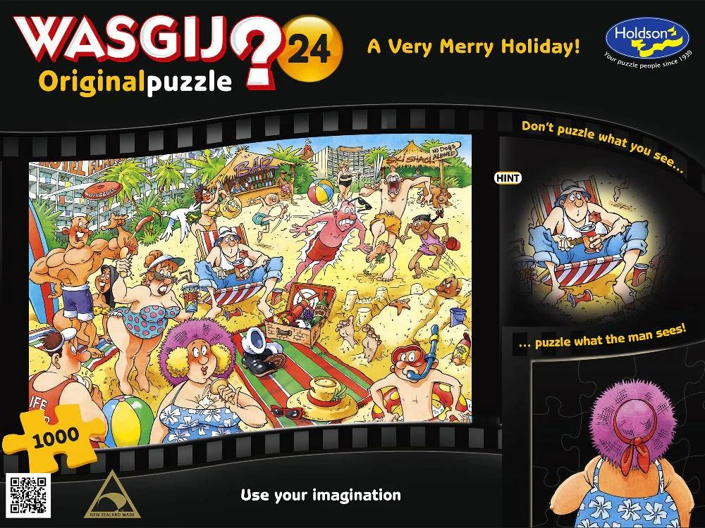 Wasgij? Original 24 - Very Merry Holiday 1000 Piece Jigsaw