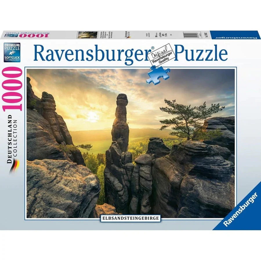 Ravensburger - Monolith Elbe Sandstone Mountains 1000 Piece Jigsaw