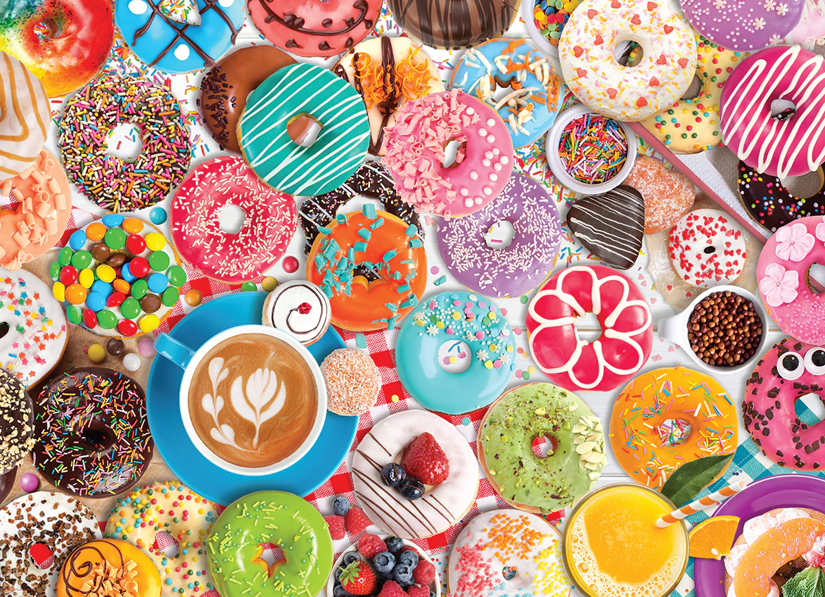 802-donut-party-1000-piece-jigsaw-1.webp Donut Party 1000 Piece Jigsaw