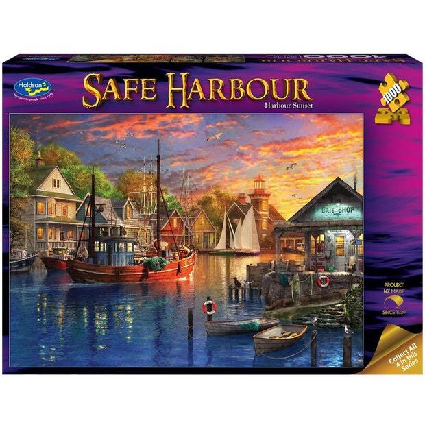 Holdson - Safe Harbour - Sunset 1000 Piece Jigsaw