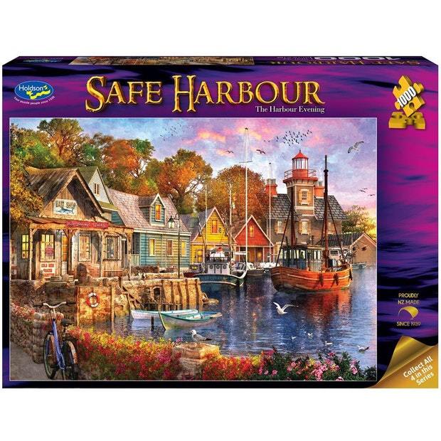 821-holdson-safe-harbour-evening-1000-piece-jigsaw-1.jpg Holdson - Safe Harbour - Evening 1000 Piece Jigsaw