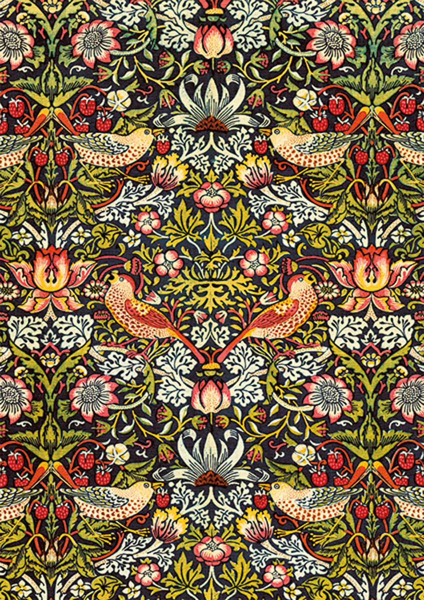 Piatnik Morris Strawberry Thief 1000 Piece Jigsaw