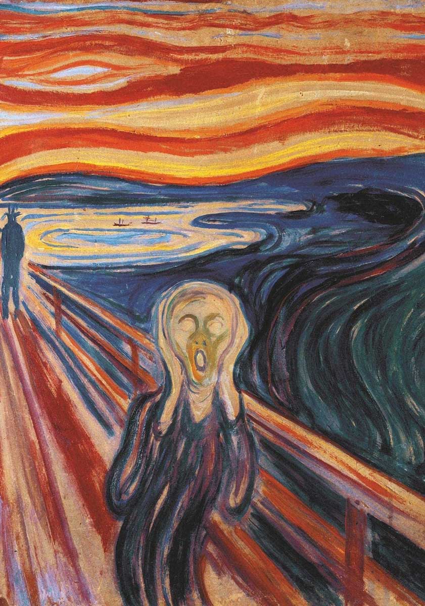 Munch The Scream 1000 Piece Jigsaw