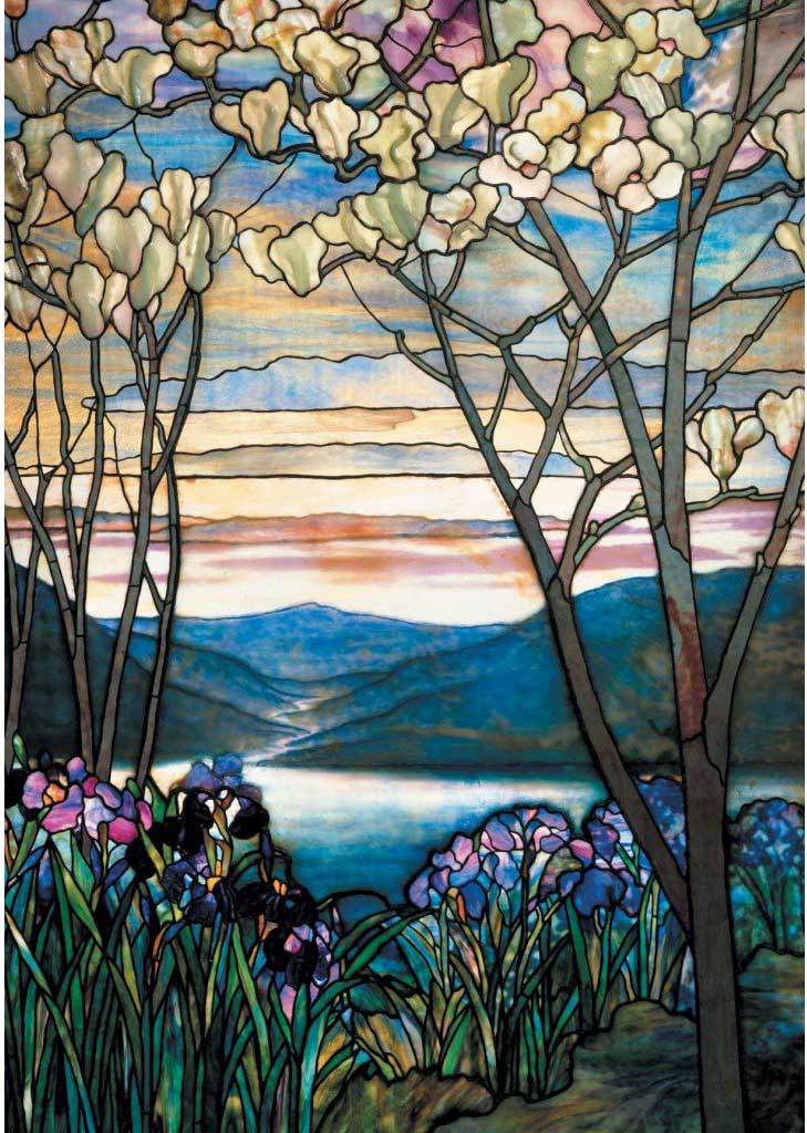 Piatnik - Tiffany Magnolias and Irises 1000 Piece Jigsaw