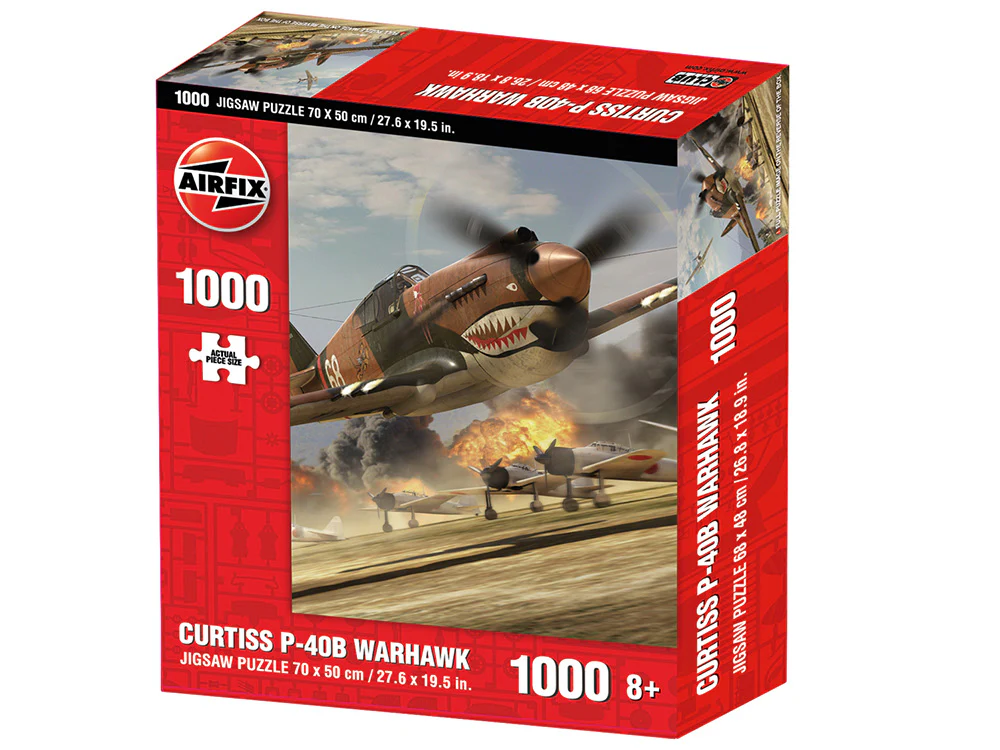 Airfix Curtiss P40B Warhawk 1000 Piece Jigsaw