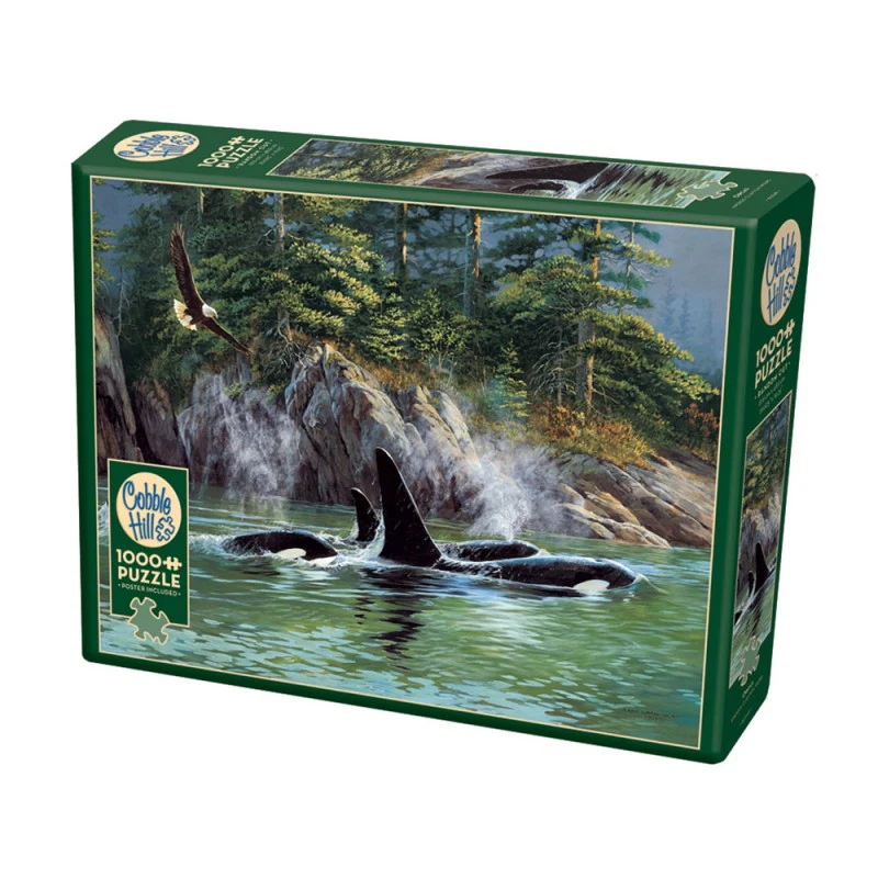872-cobble-hill-orcas-1000-piece-jigsaw-puzzle-1.webp Cobble Hill Orcas 1000 Piece Jigsaw Puzzle