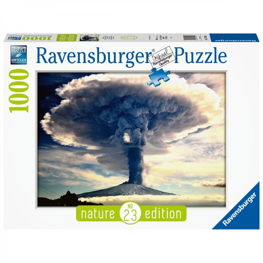 Ravensburger - Mount Etna Volcano 1000 Piece Jigsaw