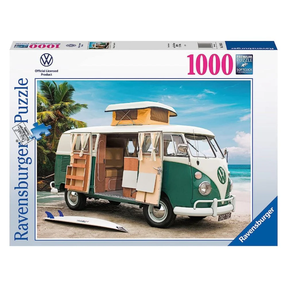 Ravensburger - Volkswagen T1 Camper Van 1000 Piece Jigsaw
