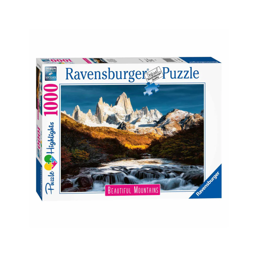 Ravensburger - Mount Fitz Roy Patagonia 1000 Piece Jigsaw