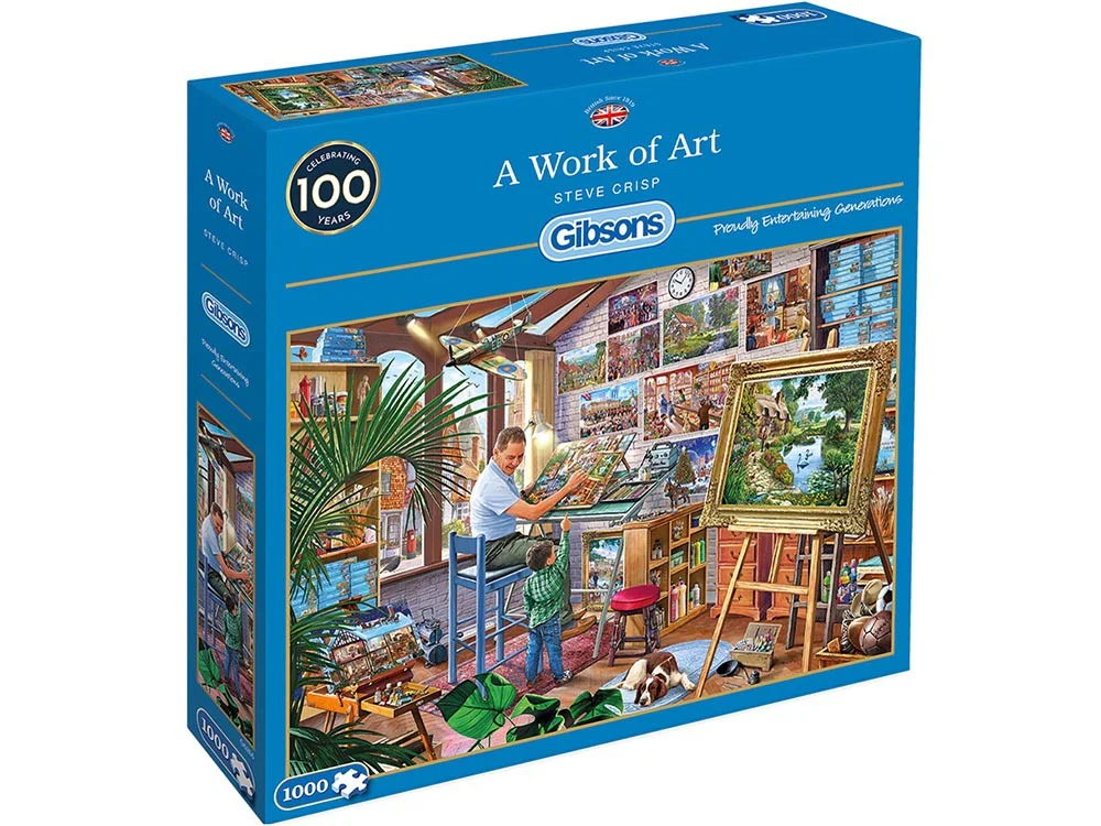 Gibsons - A Work Of Art 1000 Piece Jigsaw