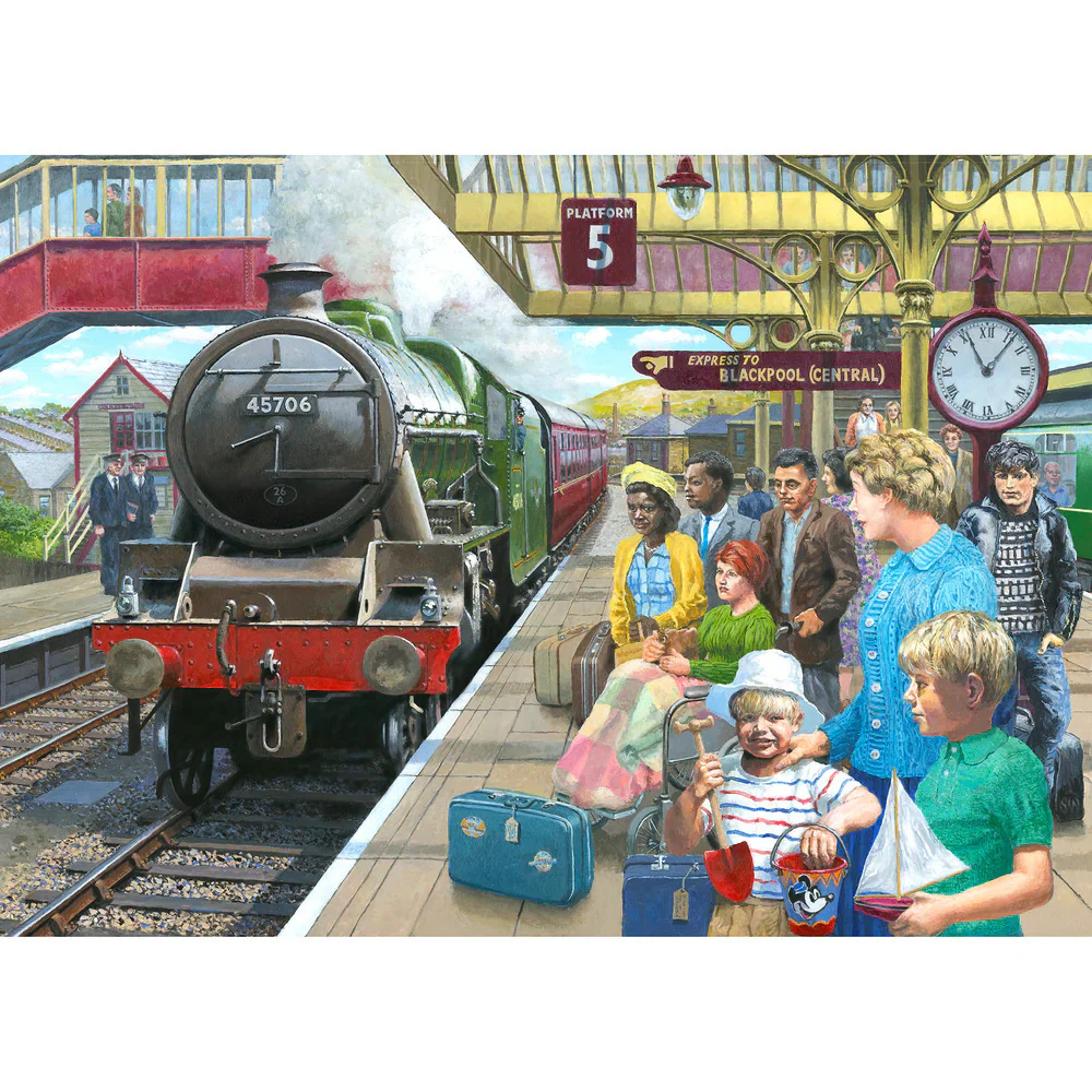 Gibsons - Express To Blackpool 1000 Piece Jigsaw