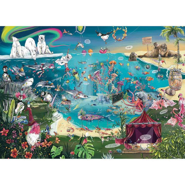 Gibsons - Collective Of Creatures 1000 Piece Jigsaw