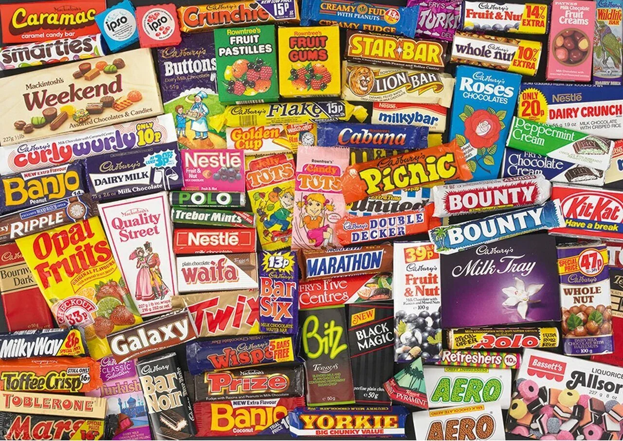 Gibsons - 1980s Sweet Memories 1000 Piece Jigsaw