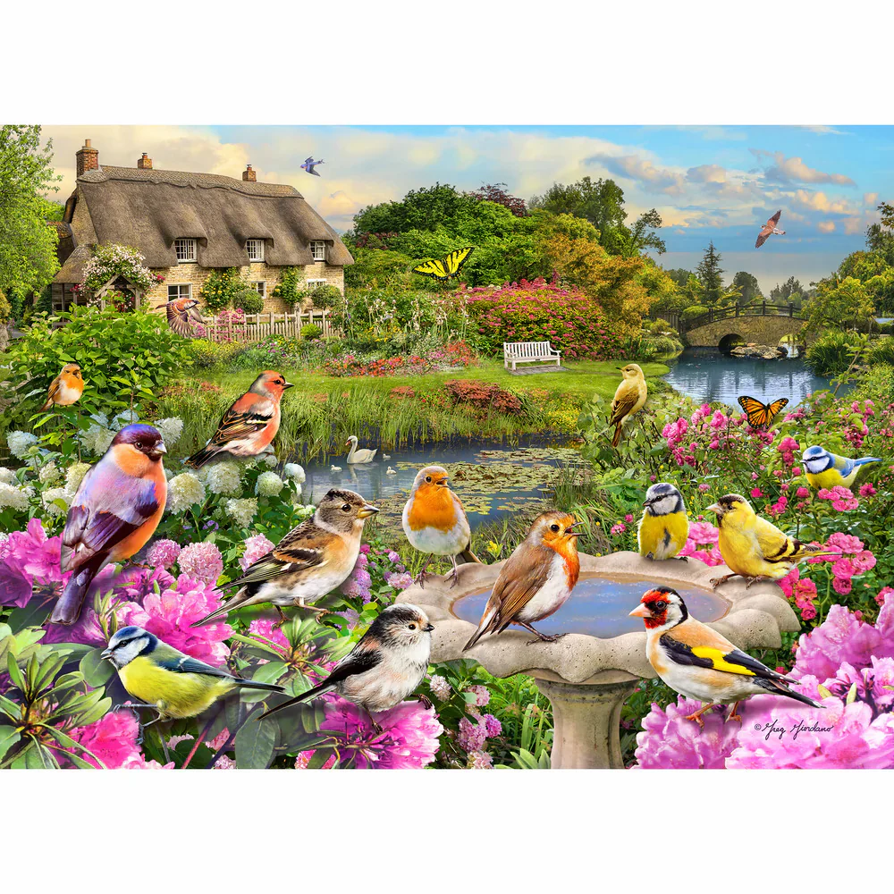 Gibsons - Birdsong By The Stream 1000 Piece Jigsaw