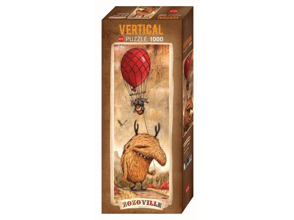 928-heye-zozoville-red-balloon-1000-piece-jigsaw-1.webp Heye - Zozoville Red Balloon 1000 Piece Jigsaw
