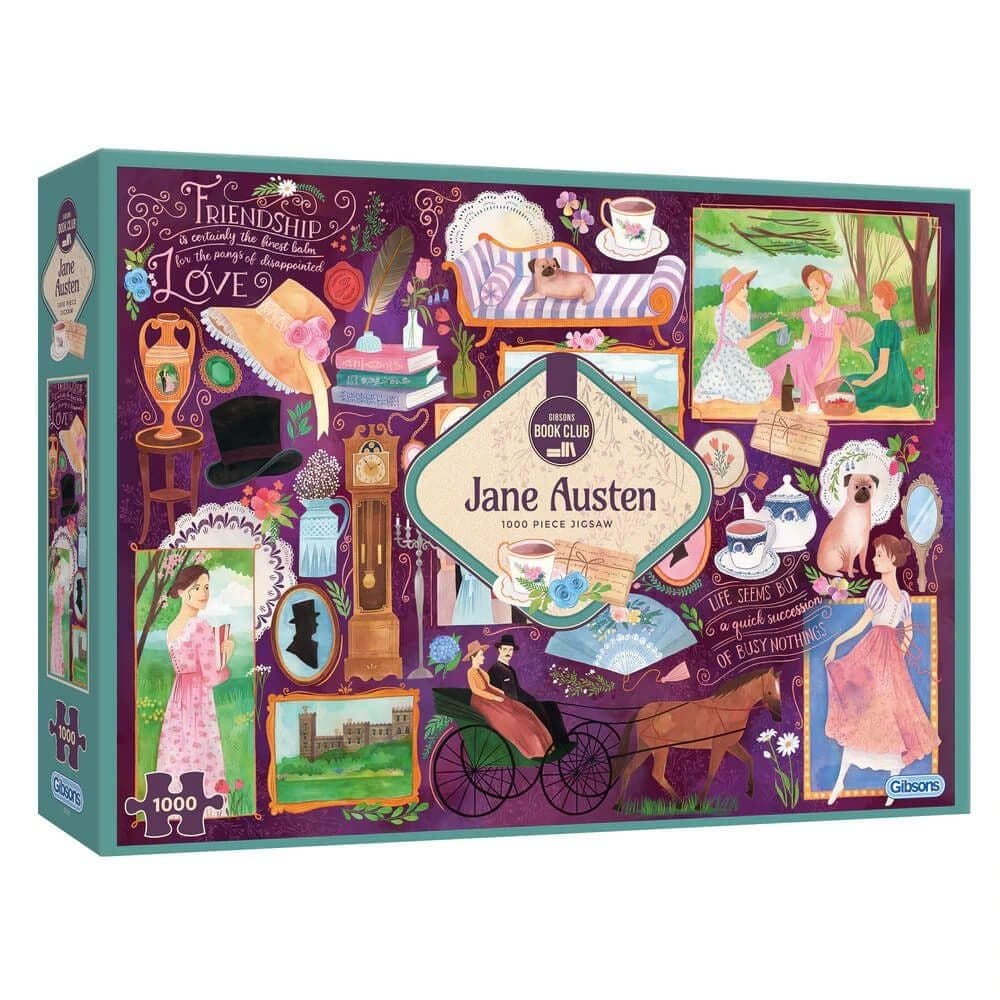 Gibsons - Book Club Jane Austen 1000 Piece Jigsaw
